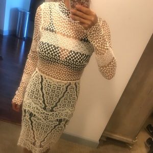 Lace Sabo Skirt Dress